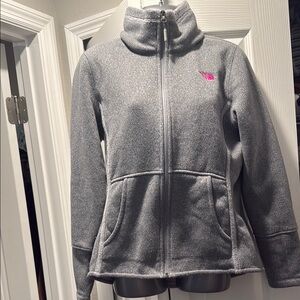 The North Face  Light Gray fleece Jacket